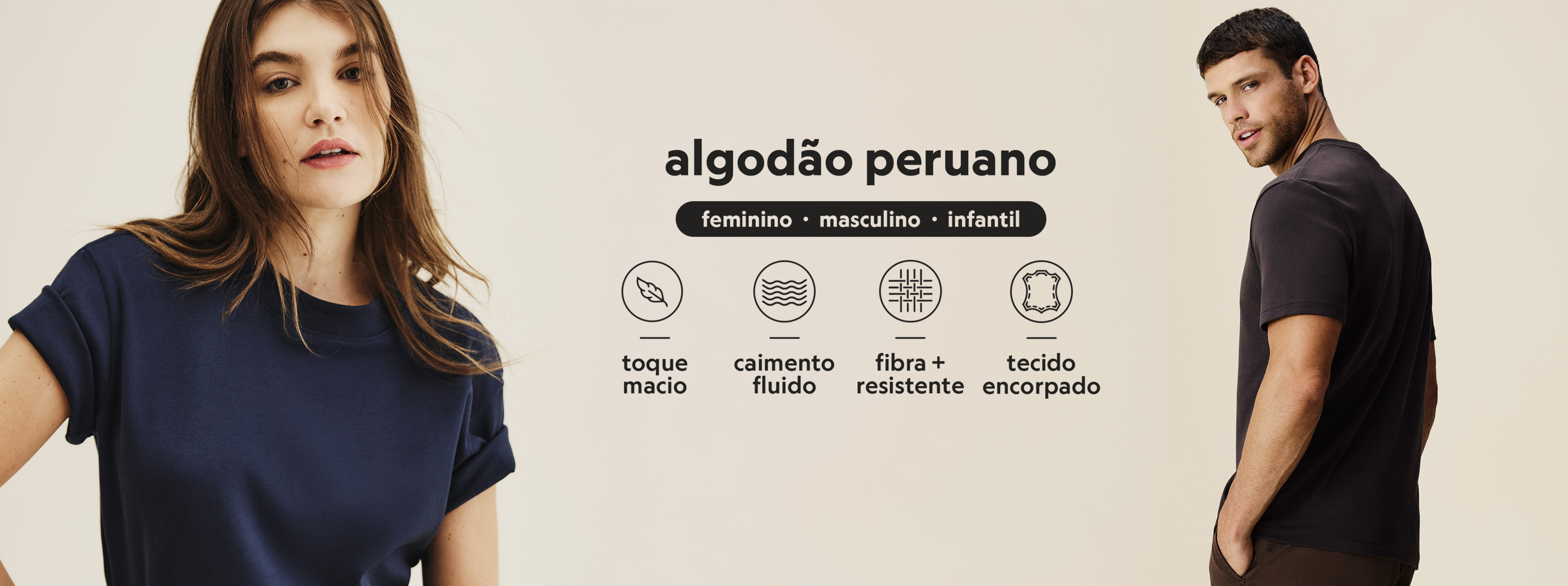 Confira seleção de algodão peruano